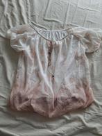 Blouse warme beige bruin tinten, Kleding | Dames, Blouses en Tunieken, Ophalen of Verzenden, Zo goed als nieuw, Maat 38/40 (M)