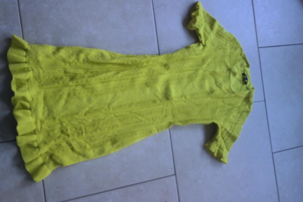 Heel gaaf jurkje van Nikkie Plessen mt XS, Geel, Ophalen of Verzenden, Nikkie, Maat 34 (XS) of kleiner