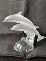 Goebel beeld glas Dolfijnen, Ophalen of Verzenden