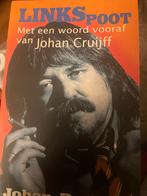 Linkspoot johan derksen - voorwoord johan cruijff, Verzenden, Zo goed als nieuw, Balsport