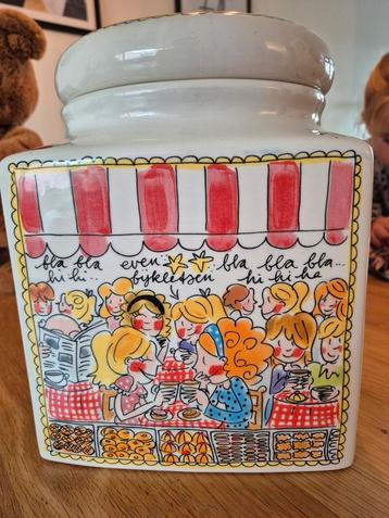 Blond koekjes pot 20x26 cm beschikbaar voor biedingen