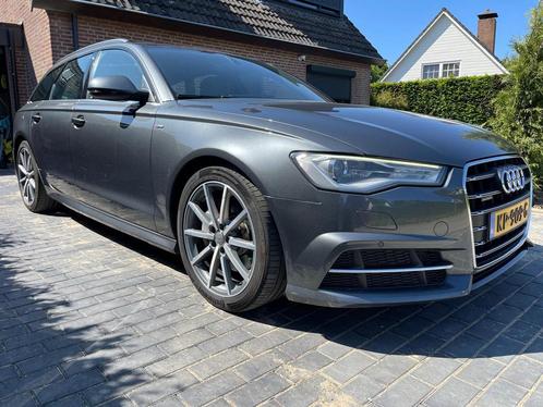 Audi A6 3x S-Line 3.0 TDI Avan Quat S-tr 200KW 2016 Grijs, Auto's, Audi, Particulier, A6, Adaptieve lichten, Adaptive Cruise Control
