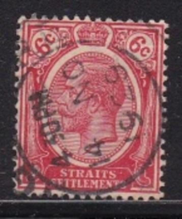 88 - Straits Settlements michel 180a gestempeld , koning Geo beschikbaar voor biedingen
