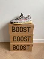 Yeezy boost 350 v2 zebra 45 1/3 met factuur!!!, Gedragen, Ophalen of Verzenden, Yeezy, Wit