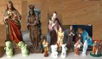 religie beeld Jezus, Jozef Maria. Francesco, engeltjes, etc, Antiek en Kunst, Ophalen of Verzenden