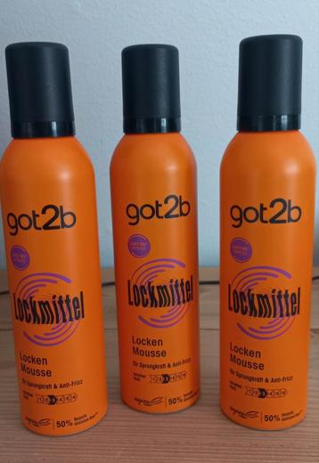 Got2b mousse voor krullen beschikbaar voor biedingen