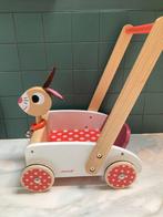 Janod loopwagen/loopkar konijn, Kinderen en Baby's, Speelgoed | Houten speelgoed, Ophalen, Gebruikt