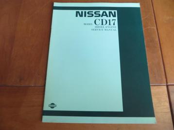 Werkplaatshandboek Nissan CD17 dieselmotor 1982 beschikbaar voor biedingen
