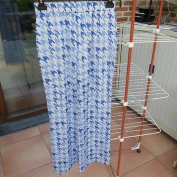 Broek nieuw blauw print elast. taille Due Amanti mt 40 beschikbaar voor biedingen