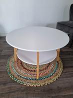 Salontafel 80cm breed met vloerkleed. 45cm hoog, Ophalen, 50 tot 100 cm, 50 tot 100 cm, Zo goed als nieuw