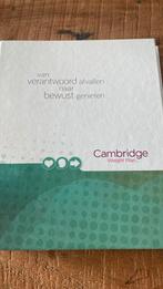Cambridge gewicht plan, Boeken, Gezondheid, Dieet en Voeding, Ophalen of Verzenden, Gelezen, Dieet en Voeding