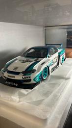 nissan S15 LB super silhouette., Hobby en Vrije tijd, Modelauto's | 1:18, Ophalen, Zo goed als nieuw, Overige merken