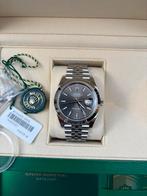 Rolex Datejust 41 | 126300 Jubilee Grey Dial Full Set 2022, Ophalen, Staal, Polshorloge, Zo goed als nieuw