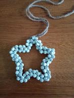 Kerstdecoratie ster van kleine witte belletjes, Diversen, Kerst, Ophalen