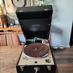 Antieke grammofoon Decca 50 koffer grammofoon., Ophalen of Verzenden