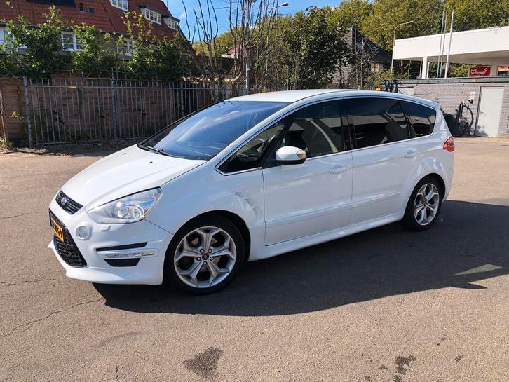 Ford S-Max 2.0 Stci 149KW Powershift 2012 Wit, Auto's, Ford, Particulier, S-Max, ABS, Achteruitrijcamera, Airbags, Airconditioning