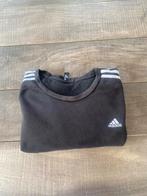 Adidas trui zwart met witte strepen | Maat XL, Zwart, Maat 56/58 (XL), Ophalen of Verzenden, Zo goed als nieuw
