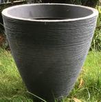 Tuinpot, terras pot, bloempot, kunststof pot, Tuin en Terras, Bloempotten, Kunststof, Gebruikt, 40 cm of meer, Rond