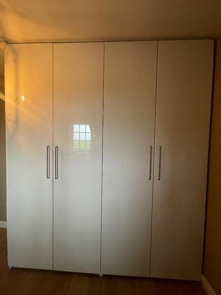 IKEA 2 witte PAX kasten 100x58x236, 200,- per kast, Huis en Inrichting, Kasten | Kledingkasten, Zo goed als nieuw, 200 cm of meer
