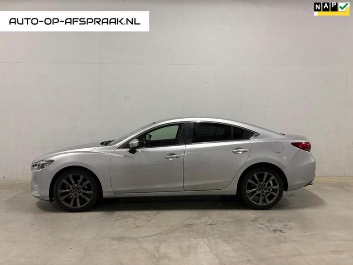 Mazda 6 2.2D SkyActiv-D 150 Skylease GT Leer Navi Bose Memor, Auto's, Mazda, Bedrijf, Te koop, ABS, Adaptive Cruise Control, Airbags