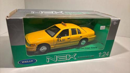Foar crown Victoria taxi 1999 welly 1.24, Hobby en Vrije tijd, Modelauto's | 1:24, Zo goed als nieuw, Welly, Ophalen of Verzenden