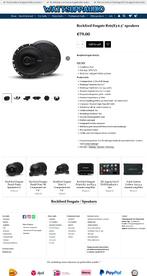 Rockford Fosgate R165X3 6.5'' speakers 16.5cm, Audio Design, Nieuw, Am Breilingsweg 3, 76709 Kronau, Duitsland, Ophalen of Verzenden