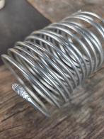 vintage snake armband, Sieraden, Tassen en Uiterlijk, Armbanden, Verzenden, Zo goed als nieuw, Zilver, Staal