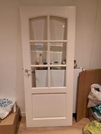 Massieve kamerdeur met glas - 82.5x201cm, Doe-het-zelf en Verbouw, Deuren en Horren, Ophalen