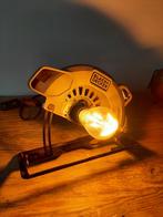 Black en Decker cirkelzaaglamp, Ophalen of Verzenden, Nieuw, Recycle milieuvriendelijk mancave bureaulamp, Minder dan 50 cm
