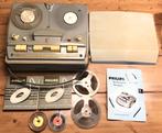 WERKENDE PHILIPS EL 3541 BANDRECORDER MET BANDEN EN BOEKJE, Ophalen of Verzenden, Bandrecorder, Met banden