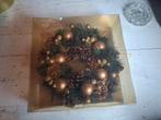 Vintage kerstkrans, Diversen, Kerst, Ophalen of Verzenden, Gebruikt