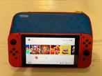 Nintendo Switch Mario red lm edition met heel veel spellen, Spelcomputers en Games, Ophalen of Verzenden, Zo goed als nieuw, Switch Original