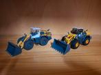 2x Siku Liebherr Shovel 1:50, Ophalen of Verzenden, Gebruikt, Hijskraan, Tractor of Landbouw, SIKU