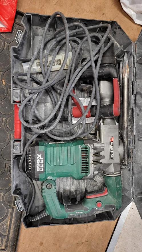 Parkside sloophamer, Doe-het-zelf en Verbouw, Gereedschap | Boormachines, Gebruikt, 600 watt of meer, Ophalen of Verzenden