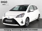 Toyota Yaris 1.5 HYBRID PREMIUM LIMITED GARANTIE 9-2028 PANO, Auto's, Toyota, Gebruikt, 4 cilinders, 100 pk, Wit