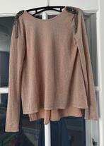 Roze glitter top / longsleeve Zara maat S nieuw, Zara, Nieuw, Ophalen of Verzenden, Lange mouw