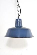 Vintage emaille lamp fabriekslamp industrieel hanglamp, Huis en Inrichting, Lampen | Hanglampen, Gebruikt, Ophalen of Verzenden