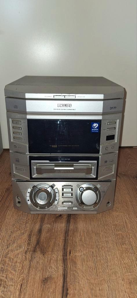 Philips FW R88 Mini Hifi Systeem, Audio, Tv en Foto, Stereo-sets, Gebruikt, Cd-speler, Tuner of Radio, Philips, Microset, Ophalen of Verzenden