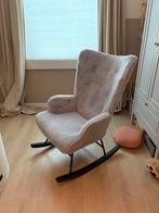 Aemely Grijze Schommelstoel / Voedingsstoel, Huis en Inrichting, Stoelen, Ophalen, Zo goed als nieuw, Eén, Stof