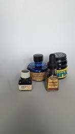 Vier Vintage Inktflesjes - , Hema, Skrip, Ophalen of Verzenden