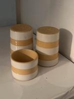 Cornish gold peper en zout stel, Ophalen of Verzenden, Zo goed als nieuw