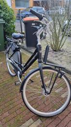 Sparta zwarte fiets met 8 versnellingen, Fietsen en Brommers, Fietsen | Dames | Damesfietsen, Ophalen, Zo goed als nieuw, Sparta