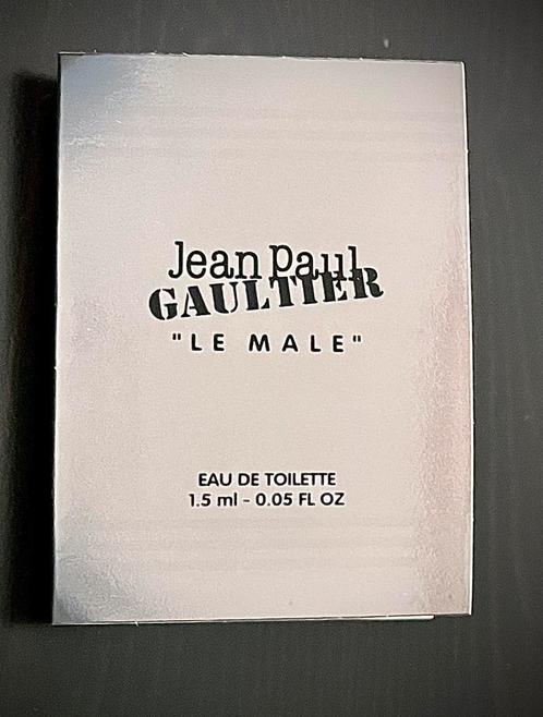 Jean Paul Gaultier - Le Male - Eau de Toilette proefje 1,5ml, Sieraden, Tassen en Uiterlijk, Uiterlijk | Parfum, Nieuw, Ophalen of Verzenden