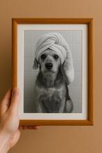 Jouw hond in stijl met fotolijst!, Verzenden