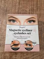 Magnetische eyeliner met wimpers ( Nieuw), Nieuw, Ogen, Ophalen of Verzenden, Zwart