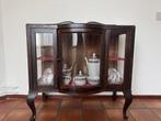 Theekastje, Huis en Inrichting, Kasten | Vitrinekasten, Ophalen, Kersenhout, 50 tot 100 cm, Zo goed als nieuw