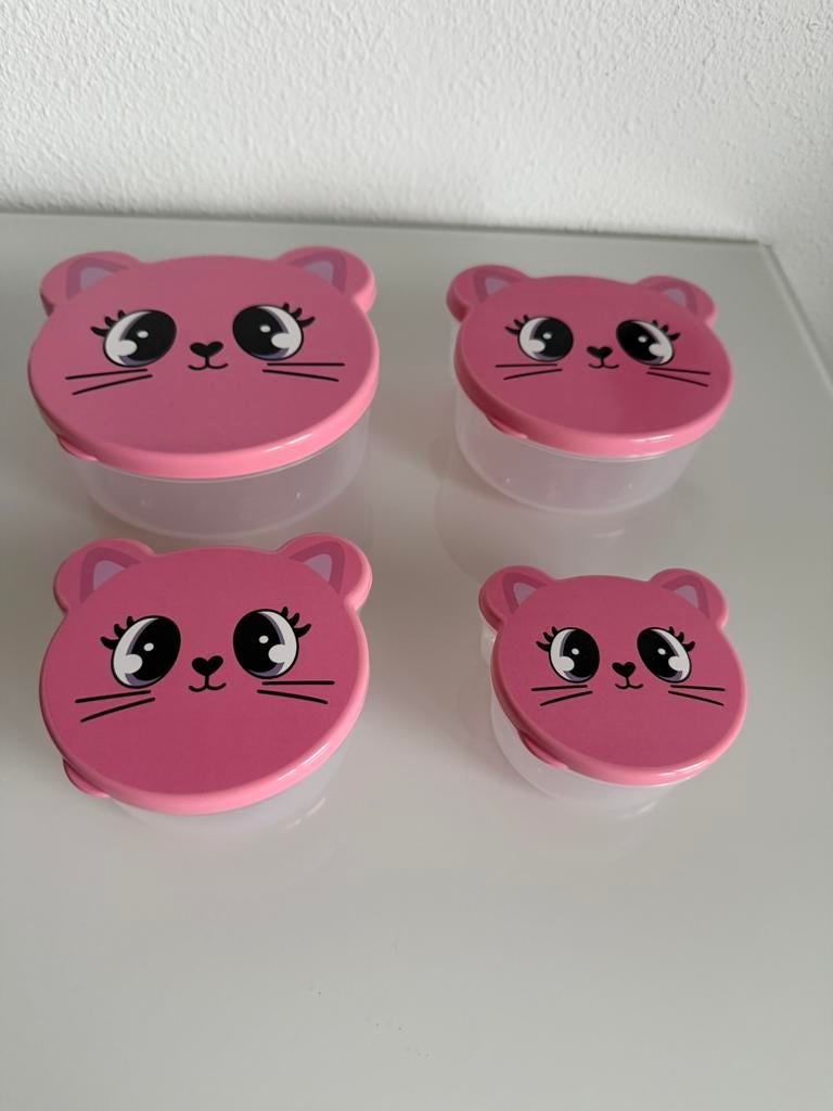 Schattige vershoudbakjes (passen in elkaar) - Nieuw, Ophalen of Verzenden, Nieuw