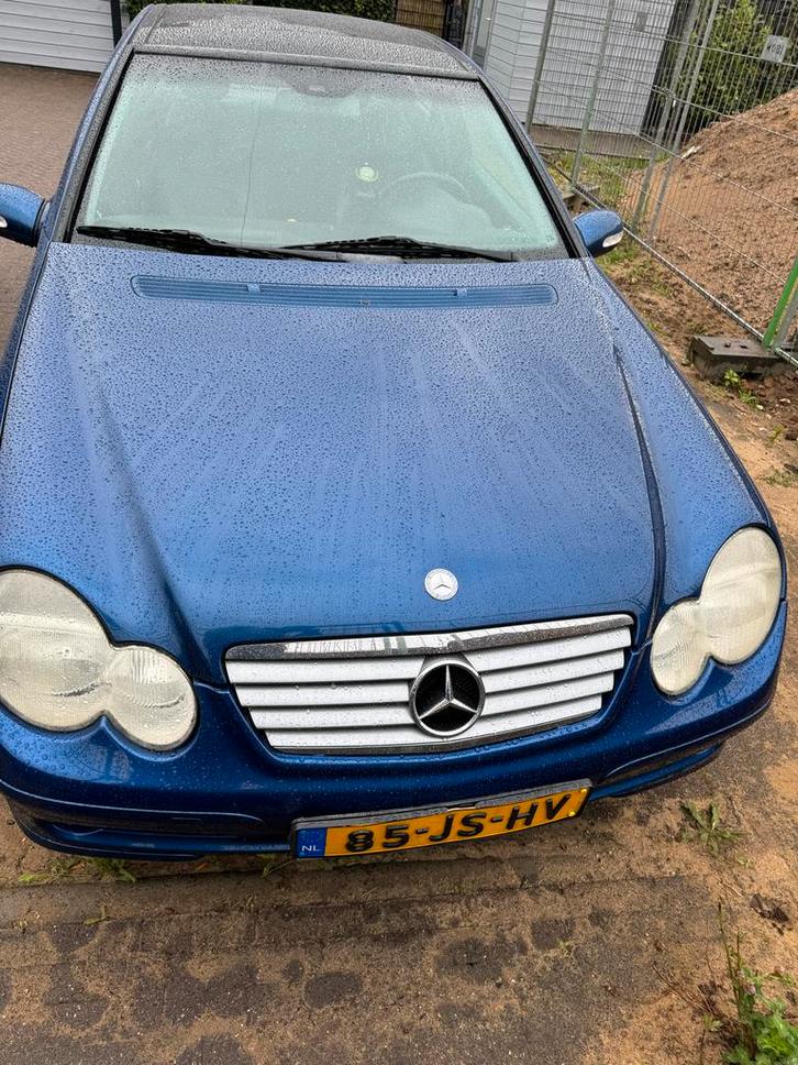 Mercedes Sportcoupe, Auto's, Mercedes-Benz, Particulier, C-Klasse, Benzine, E, Coupé, Handgeschakeld, Origineel Nederlands, Blauw