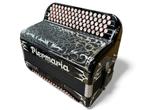 Piermaria 96 bas 3 korig musette accordeon + garantie, Muziek en Instrumenten, Accordeons, Zo goed als nieuw, 96-bas, Knopaccordeon