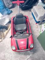 Leuke rode loopauto - Mini Cooper stijl, Kinderen en Baby's, Ophalen of Verzenden, Gebruikt, Loopvoertuig